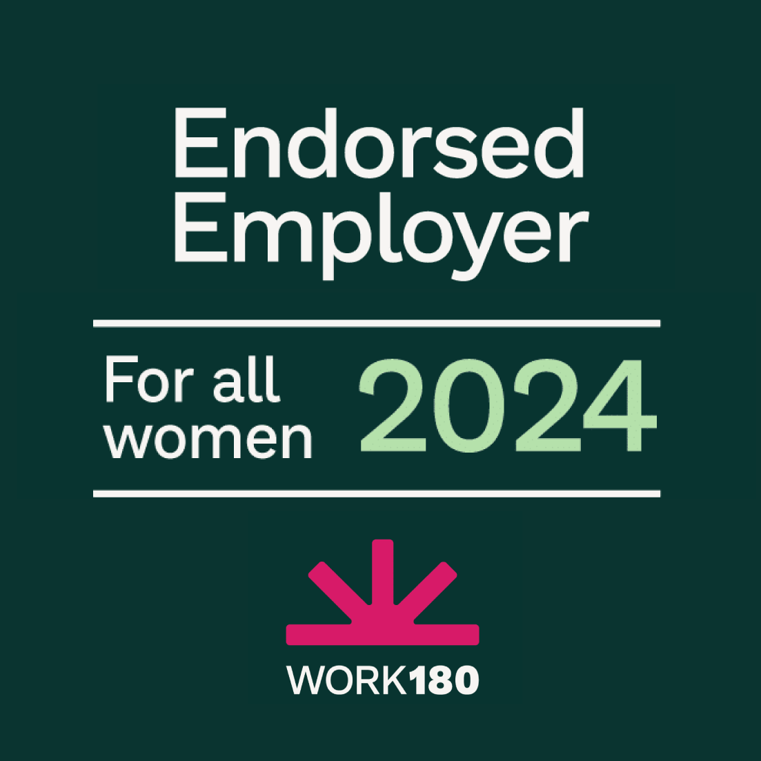 WORK180 Endorsed Employer 2023
